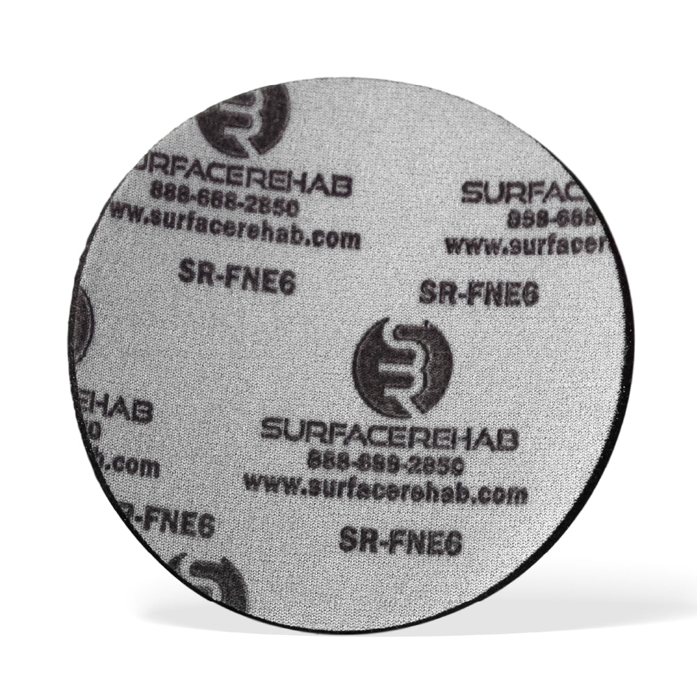 Surface Rehab - 6" Foam Abrasive Pad - Fine
