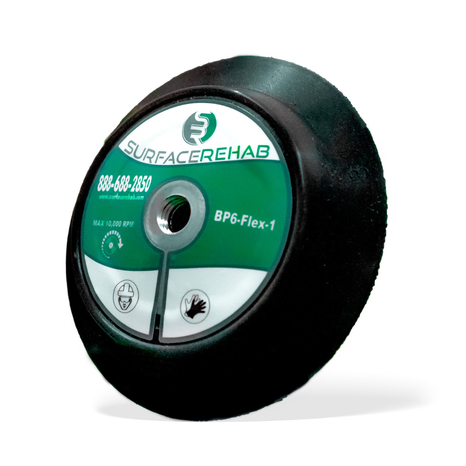 Backing Pad - 6" Foam Pad - Flex Edge